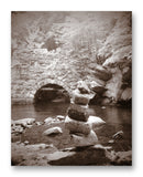 Cairn 11" x 14" Mono Tone Print (Choose Your Color) - Jacob Andrew Dodge Artist Edition
