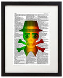 Marijuana Soul 8.5"x11" Semi Translucent Dictionary Art Print