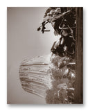 Devil’s Tower & Motorcycles 11" x 14" Mono Tone Print (Choose Your Color) - Jacob Andrew Dodge Artist Edition