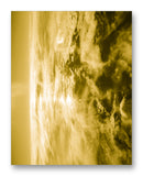 Clouds Over Earth 11" x 14" Mono Tone Print (Choose Your Color)