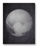 Pluto 11" x 14" Mono Tone Print (Choose Your Color)