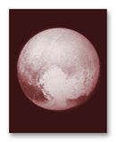 Pluto 11" x 14" Mono Tone Print (Choose Your Color)
