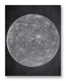 Mercury 11" x 14" Mono Tone Print (Choose Your Color)