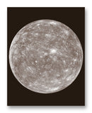 Mercury 11" x 14" Mono Tone Print (Choose Your Color)