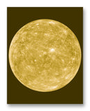 Mercury 11" x 14" Mono Tone Print (Choose Your Color)