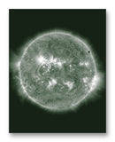 Venus Across the Sun 1 11" x 14" Mono Tone Print (Choose Your Color)