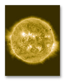 Venus Across the Sun 1 11" x 14" Mono Tone Print (Choose Your Color)