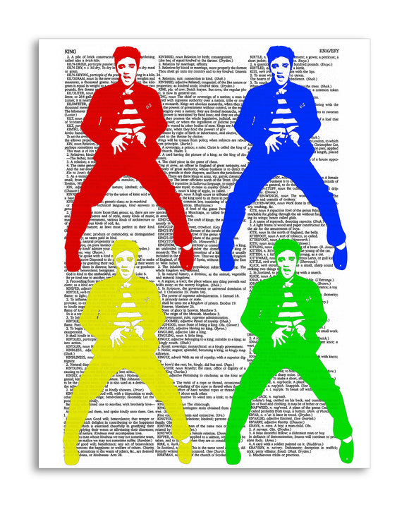 Multi-Colored Elvis 8.5