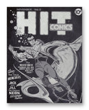 HIT Comic No5 11" x 14" Mono Tone Print (Choose Your Color)