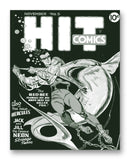 HIT Comic No5 11" x 14" Mono Tone Print (Choose Your Color)