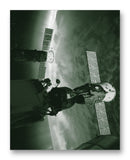 ISS Aurora 11" x 14" Mono Tone Print (Choose Your Color)