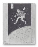 The Chocolate Ghost 11" x 14" Mono Tone Print (Choose Your Color)