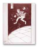 The Chocolate Ghost 11" x 14" Mono Tone Print (Choose Your Color)