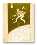 The Chocolate Ghost 11" x 14" Mono Tone Print (Choose Your Color)