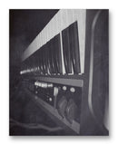 Korg Keyboard 11" x 14" Mono Tone Print (Choose Your Color)