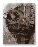 Locomotive 11" x 14" Mono Tone Print (Choose Your Color)
