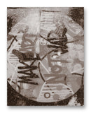 Make Art Not War 11" x 14" Mono Tone Print (Choose Your Color)