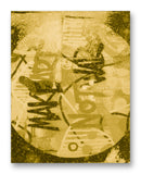 Make Art Not War 11" x 14" Mono Tone Print (Choose Your Color)