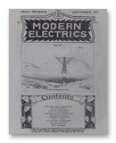 Modern Electrics 09-1911 11" x 14" Mono Tone Print (Choose Your Color)