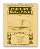 Modern Electrics 09-1911 11" x 14" Mono Tone Print (Choose Your Color)