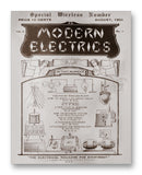 Modern Electrics 08-1909 11" x 14" Mono Tone Print (Choose Your Color)