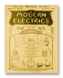 Modern Electrics 08-1909 11" x 14" Mono Tone Print (Choose Your Color)