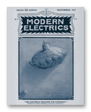 Modern Electrics 12-1911 11" x 14" Mono Tone Print (Choose Your Color)