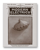 Modern Electrics 12-1911 11" x 14" Mono Tone Print (Choose Your Color)