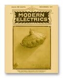 Modern Electrics 12-1911 11" x 14" Mono Tone Print (Choose Your Color)
