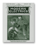 Modern Electrics 01-1912 11" x 14" Mono Tone Print (Choose Your Color)