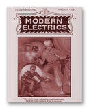 Modern Electrics 01-1912 11" x 14" Mono Tone Print (Choose Your Color)
