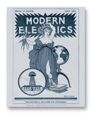 Modern Electrics 07-1912 11" x 14" Mono Tone Print (Choose Your Color)