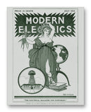 Modern Electrics 07-1912 11" x 14" Mono Tone Print (Choose Your Color)