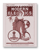 Modern Electrics 07-1912 11" x 14" Mono Tone Print (Choose Your Color)