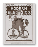 Modern Electrics 07-1912 11" x 14" Mono Tone Print (Choose Your Color)