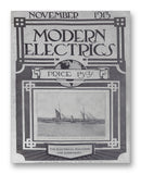 Modern Electrics 11-1913 11" x 14" Mono Tone Print (Choose Your Color)