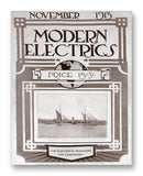 Modern Electrics 11-1913 11" x 14" Mono Tone Print (Choose Your Color)