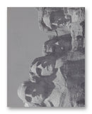 Mount Rushmore Close Up 11" x 14" Mono Tone Print (Choose Your Color) - Jacob Andrew Dodge Artist Edition