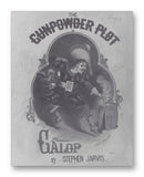 The Gunpowder Plot 11" x 14" Mono Tone Print (Choose Your Color)