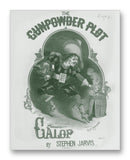 The Gunpowder Plot 11" x 14" Mono Tone Print (Choose Your Color)