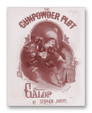 The Gunpowder Plot 11" x 14" Mono Tone Print (Choose Your Color)