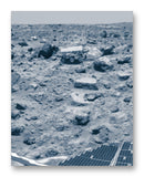 Mars Pathfinder 11" x 14" Mono Tone Print (Choose Your Color)