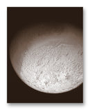 Voyager 2 Triton 11" x 14" Mono Tone Print (Choose Your Color)