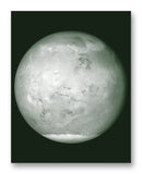 Mars from MGS 11" x 14" Mono Tone Print (Choose Your Color)