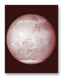 Mars from MGS 11" x 14" Mono Tone Print (Choose Your Color)