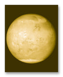Mars from MGS 11" x 14" Mono Tone Print (Choose Your Color)