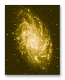 M33 Galaxy 11" x 14" Mono Tone Print (Choose Your Color)