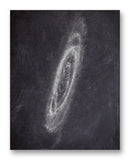 Andromeda Galaxy 11" x 14" Mono Tone Print (Choose Your Color)