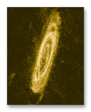 Andromeda Galaxy 11" x 14" Mono Tone Print (Choose Your Color)