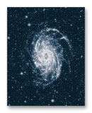 NGC 6744 Galaxy 11" x 14" Mono Tone Print (Choose Your Color)